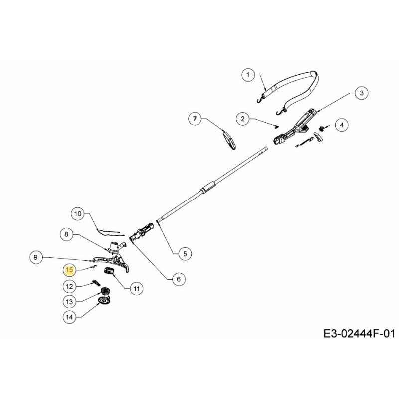 CUCHILLA 753-10733 ORIGINAL MTD CUCHILLA 753-10733 ORIGINAL MTD