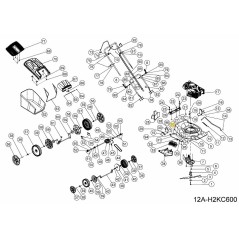 BLOCCARE 092.70.023 ORIGINALE MTD | Newgardenstore.eu