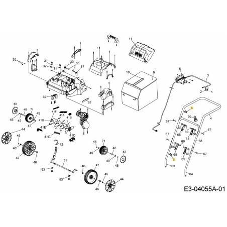 ABRAZADERA, CABLE 731-10137 ORIGINAL MTD | Newgardenstore.eu
