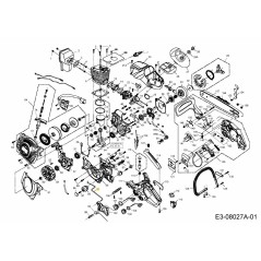 VARILLA DE ENLACE 092.63.175 ORIGINAL MTD | Newgardenstore.eu
