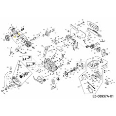 TAPA DE COJINETE 092.63.386 ORIGINAL MTD | Newgardenstore.eu