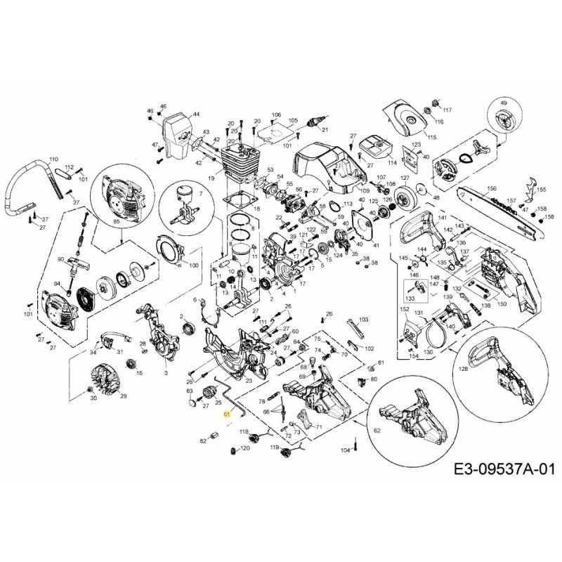BIELLETTE DE TRANSMISSION 092.63.755 ORIGINAL MTD
