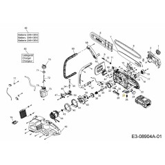 PULSANTE DI BLOCCO DELLA BATTERIA 731-10926 ORIGINALE MTD