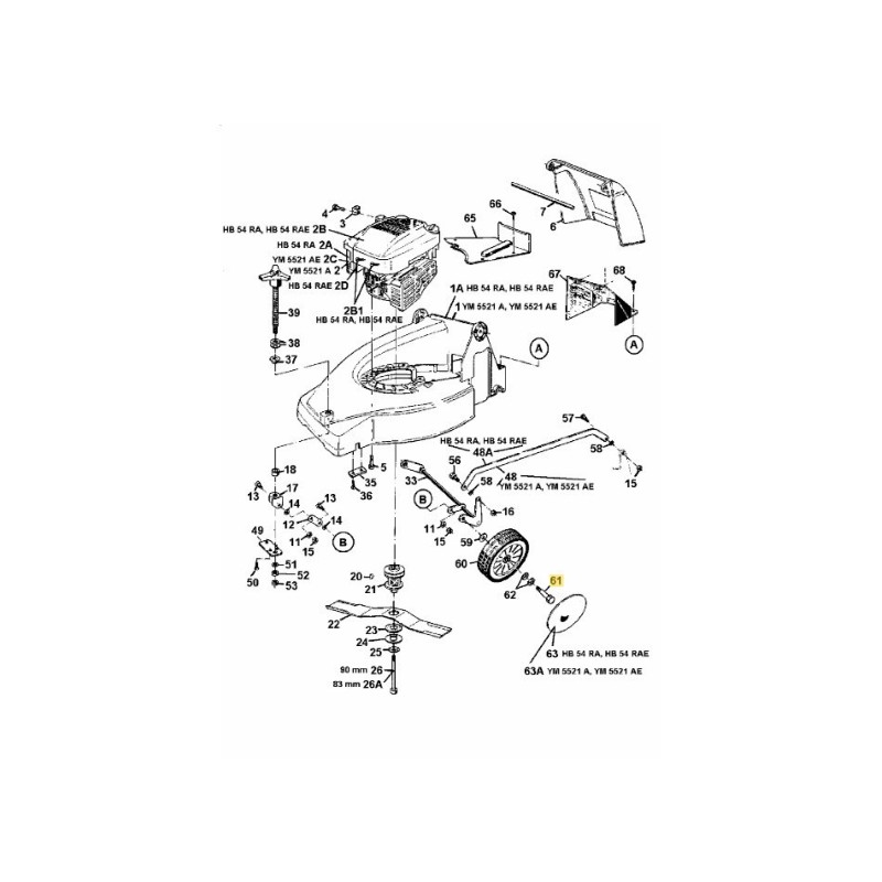 BULLONE DELL'ASSE 738-1033 ORIGINALE MTD