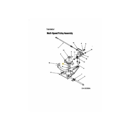 Abstandshalter 750-1070 Original MTD | Newgardenstore.eu