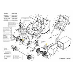 BEARING D:12X28X8 6001 2RS SG-203560 ORIGINAL MTD | Newgardenstore.eu