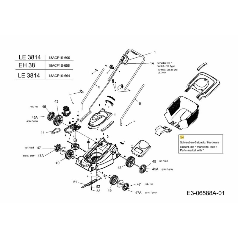 EMBALAJE DE ACCESORIOS HERRAMIENTAS 092.48.953 ORIGINAL MTD