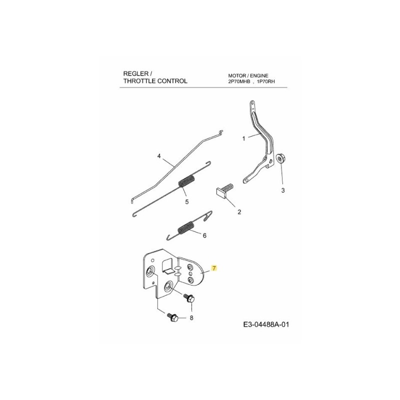 PLACA PRINCIPAL DEL CONJUNTO DE CONTROL 751-12472 ORIGINAL MTD