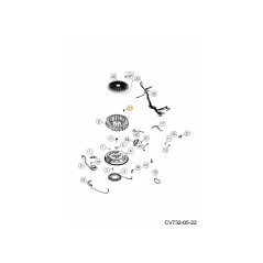 SCHRAUBE, SCHULTER KH-009503 ORIGINAL MTD | Newgardenstore.eu