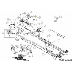 Batterieanschlusskappe 725-04532 Original MTD