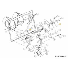 SOPORTE: PIVOTE: INFERIOR 783-09665A ORIGINAL MTD | Newgardenstore.eu