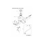 SUPPORT CÔTÉ RÉSERVOIR 751-11748 ORIGINAL MTD