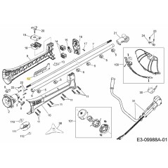 AJUSTE DE SOPORTE 092.63.894 ORIGINAL MTD | Newgardenstore.eu