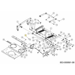 BATTERIA DI AVVIAMENTO 725-11365 ORIGINALE MTD