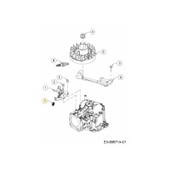 BRAKE SPRING 732-05580 ORIGINAL MTD
