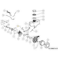 TUBO DE RESPIRADERO 735-05054 ORIGINAL MTD
