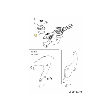 BRG:CIZALLA:CABEZAL:2MM 711-06504 ORIGINAL MTD | Newgardenstore.eu