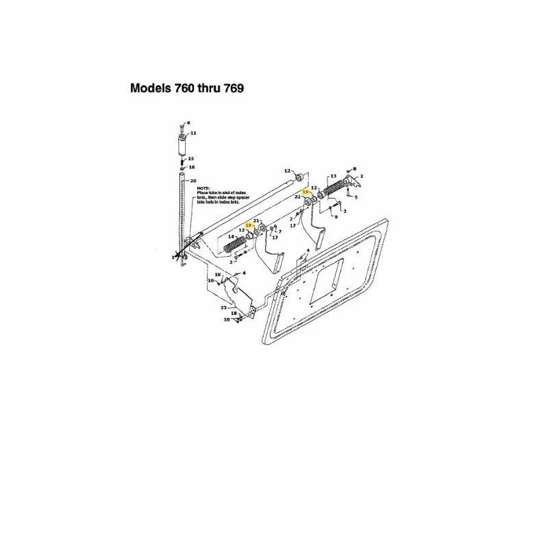 BRG:FLG:.88 ID X 1.00 OD 741-0618 ORIGINAL MTD