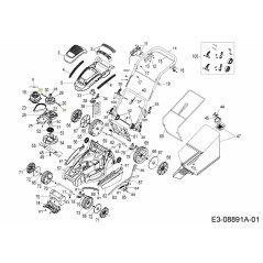 BRAKE PATCH 761-05013 ORIGINAL MTD