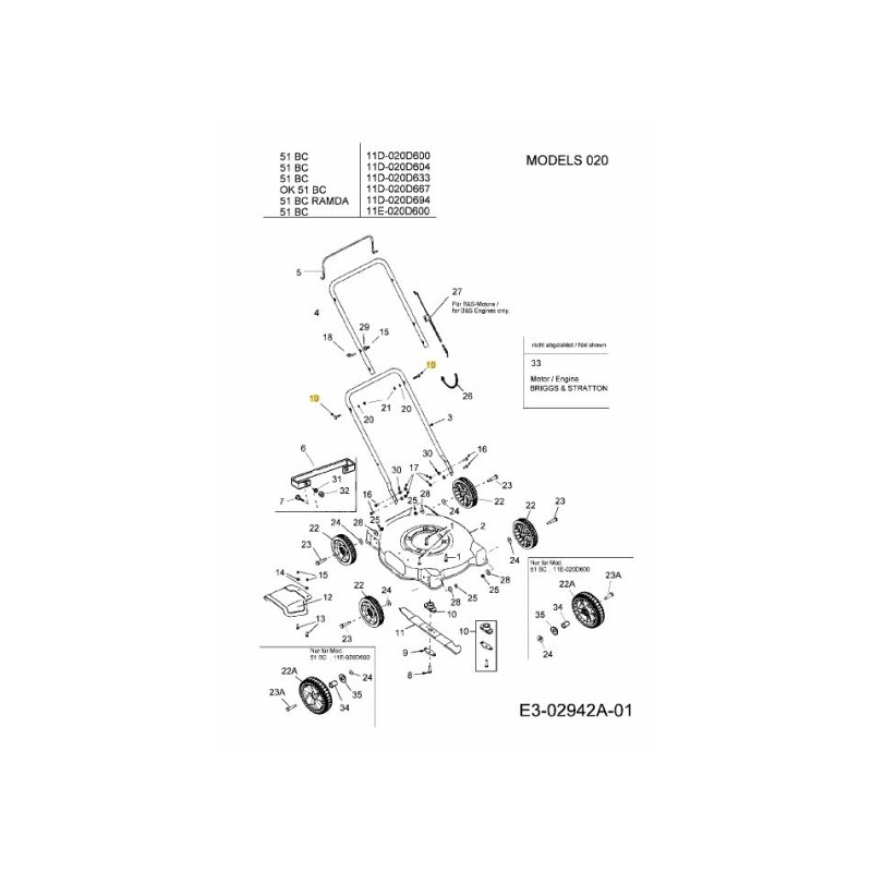 PERNO: CRG: M8-1,25 x 40: DIN 603 710-04612 ORIGINAL MTD PERNO: CRG: M8-1,25 x 40: DIN 603 710-04612 ORIGINAL MTD