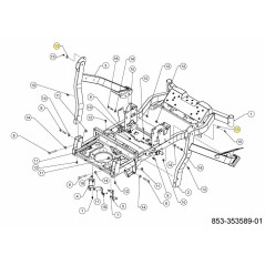 RONDELLA 735-06418 ORIGINALE MTD