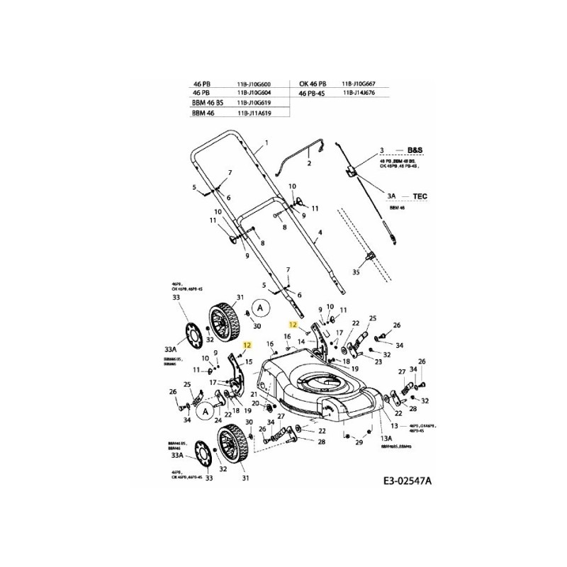 Boulon : M8x1,25x25 DIN 603 710-04451 d'origine MTD Boulon : M8x1,25x25 DIN 603 710-04451 d'origine MTD