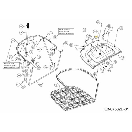 BOLZEN:CRG:5 mm x 50,0 mm DIN 603 710-06267 ORIGINAL MTD | Newgardenstore.eu