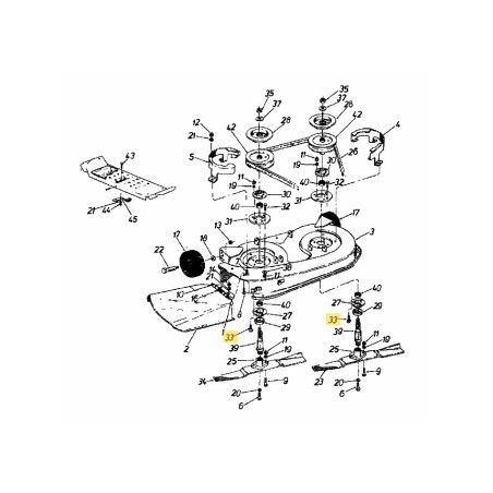 BOLT:5/16-24:.84:RIB 710-1013 ORIGINAL MTD | Newgardenstore.eu