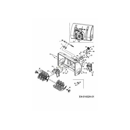 SCHRAUBE: SCHAFFEN 710-04525 ORIGINAL MTD | Newgardenstore.eu