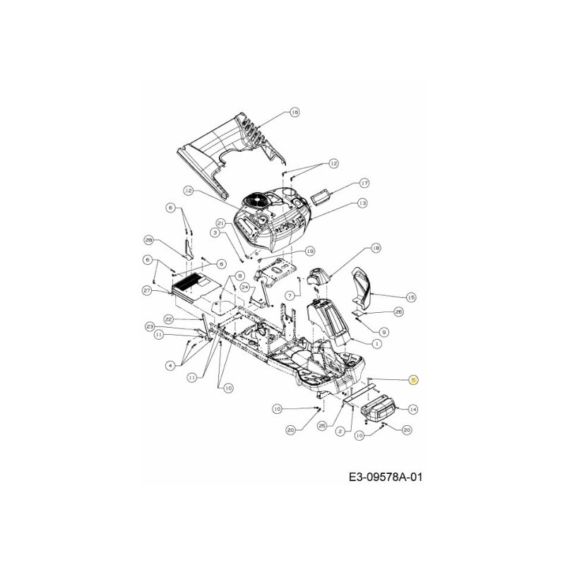PERNO: CRG: 5/16-18: 2.50: GR1: ESPECIFICACIÓN 710-0572 ORIGINAL MTD