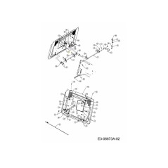 STAFFA DI MONTAGGIO INTERRUTTORE 783-06812 ORIGINALE MTD | Newgardenstore.eu