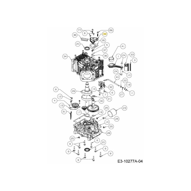 BREATHER COVER 751-15402 ORIGINAL MTD