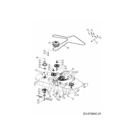 BOLT, CARR 3/8-16x1" PLTD 710-04157 ORIGINAL MTD | Newgardenstore.eu