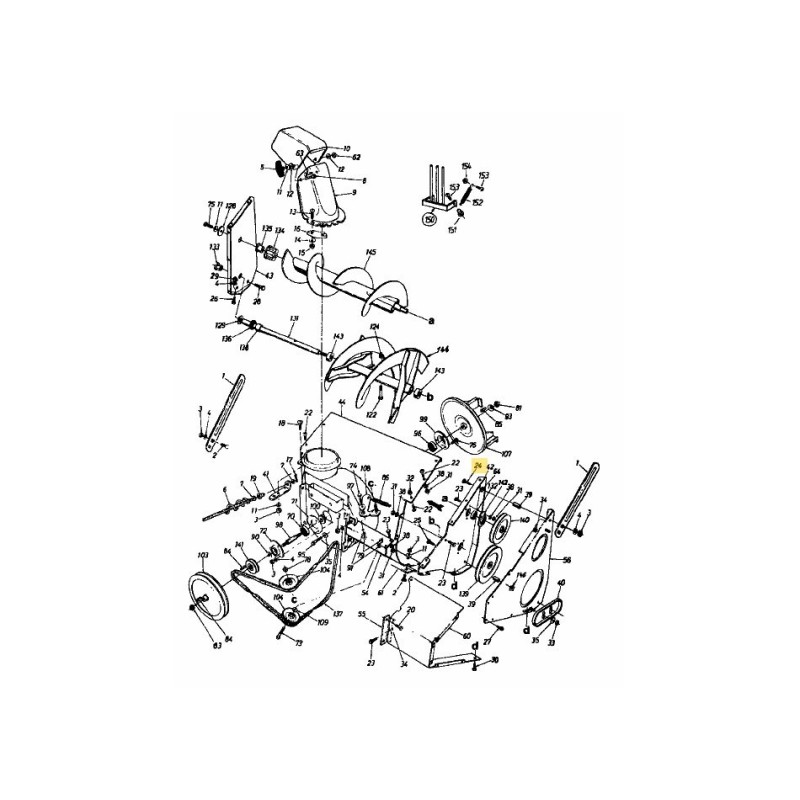 BOLT:CRG:5/16-18:1.75:GR1 710-0458 ORIGINAL MTD