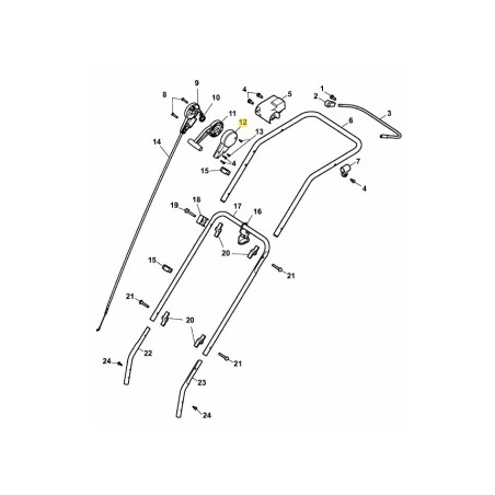 CASE LEFT 3635312 ORIGINAL MTD | Newgardenstore.eu