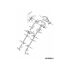 Case with Bowden Wire 4012325 ORIGINAL MTD | Newgardenstore.eu