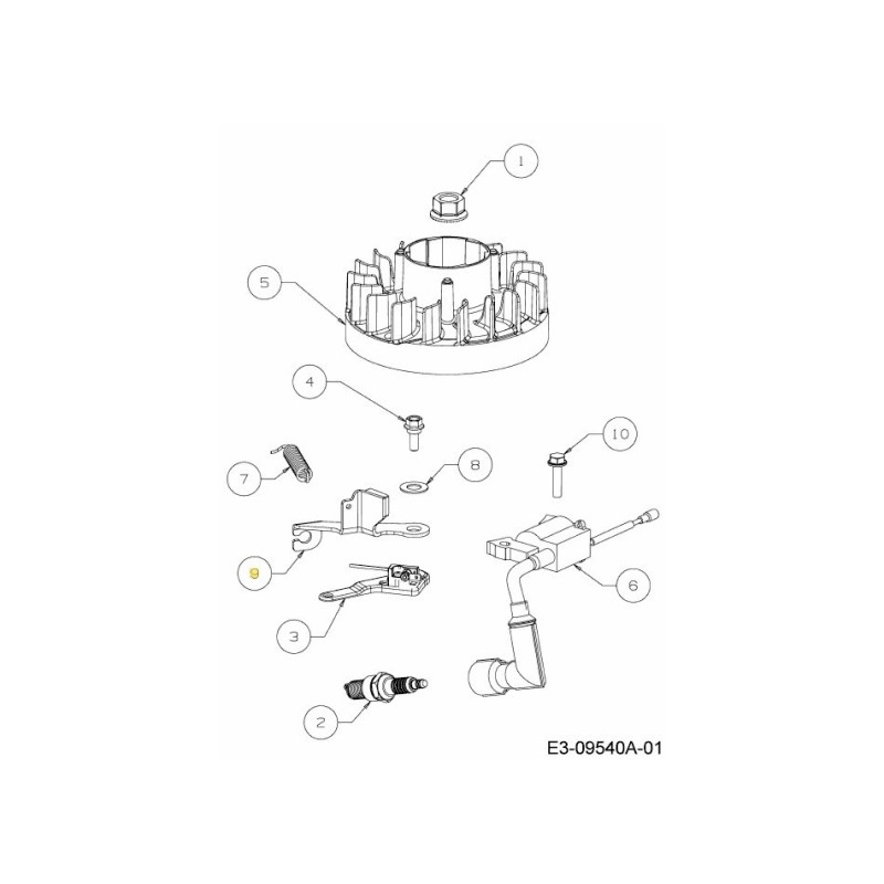 BRAKE ARM 751-10598 ORIGINAL MTD