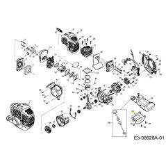 BRACKET TANK 092.63.556 ORIGINAL MTD | Newgardenstore.eu