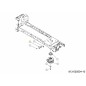 SUPPORT DE LEVAGE ARRIÈRE 783-08656637 ORIGINAL MTD