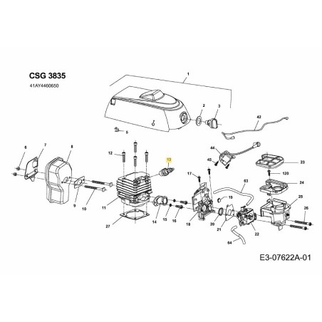 Zündkerze SG-2079199 ORIGINAL MTD | Newgardenstore.eu