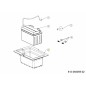 ripiano per batteria 731-27025 ORIGINALE MTD ripiano per batteria 731-27025 ORIGINALE MTD