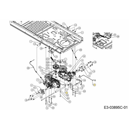 VARILLA HIDRO 747-05657B ORIGINAL MTD | Newgardenstore.eu