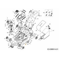 ARM-HGT ADJ CONNECT 787-03308 ORIGINAL MTD | Newgardenstore.eu