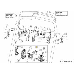 CAJA INFERIOR ASM VARIO CC 631-05682 ORIGINAL MTD