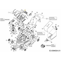 Tondeuse à batterie 72 V Key 731-11477 ORIGINAL MTD | Newgardenstore.eu