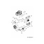 ALBERO CARBURATORE CHOKE 751-15715 ORIGINALE MTD ALBERO CARBURATORE CHOKE 751-15715 ORIGINALE MTD