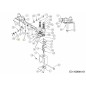 Mutter: Sechskant, Lt: 1-14: Gr2 712-05159 Original MTD