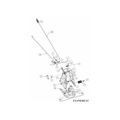ASTA FRENO 747-06033A ORIGINALE MTD | Newgardenstore.eu