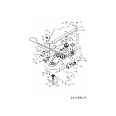 ROD DFL CHUT 747-3384 ORIGINALE MTD