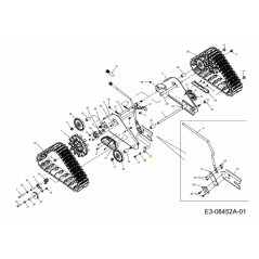 REGOLAZIONE ALTEZZA ADATTATORE 748-05020 ORIGINALE MTD